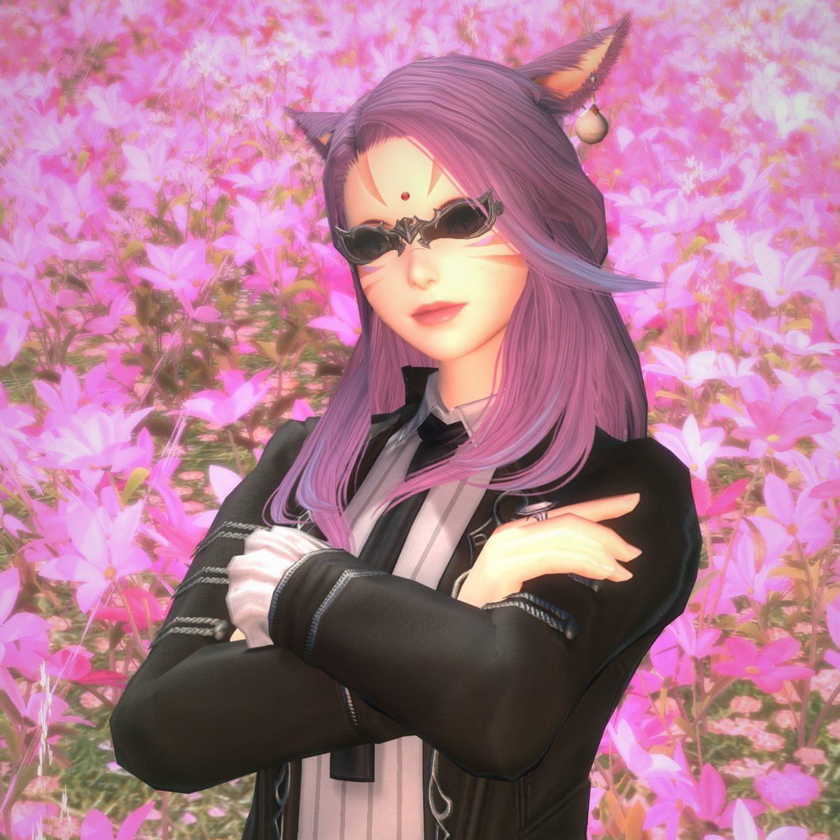 Appleline02's tweet photo. vtuber vs ffxiv wol 🍎🪽

I love my pink cat girl!!! 🩷 https://t.co/QPVqYER1ST
