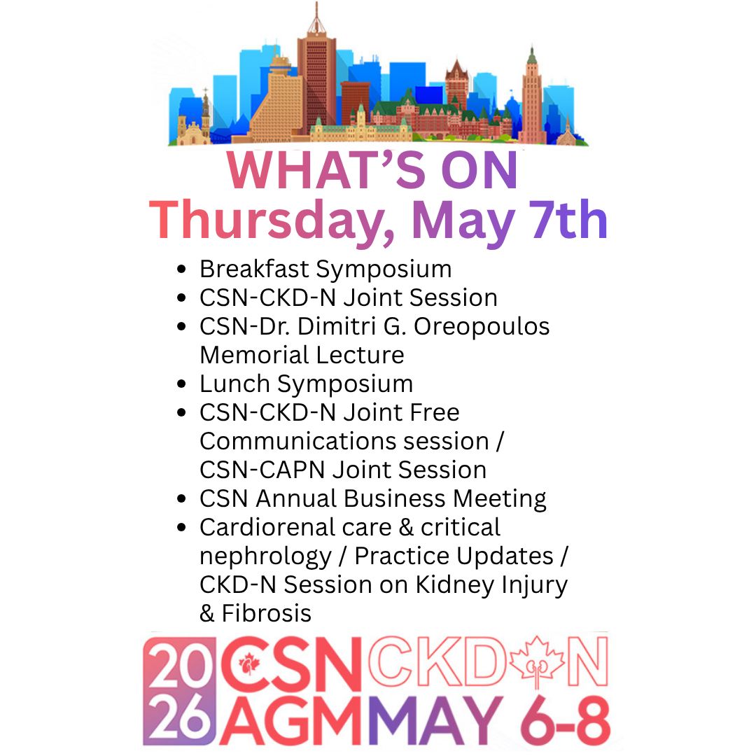 CSNSCN's tweet photo. ✨ Amazing sessions & poster presentations planned for day 2 of the 2026 CSN-AGM on May 7th! 👩🏼🏫👨🏾🏫🧑🏻🏫👨🏫
#csnagm #csnscn https://t.co/WeNdSXjFl9