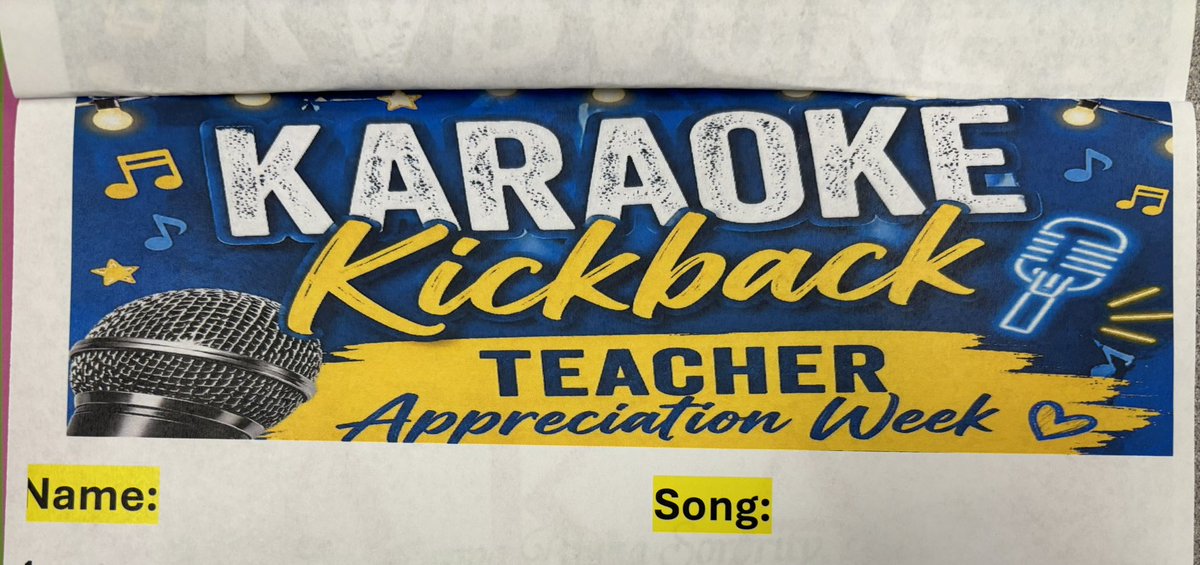 dtwong1997's tweet photo. Thank you @vsspille2 for hosting Karaoke Kickback! We had so much fun singing snacking, &amp; laughing! 
🎤🎵@HicksTigers @MatturroMEd @MrsHicks 
#GreatTunes
#OneTeamOneGoal https://t.co/aS49uJSE8l