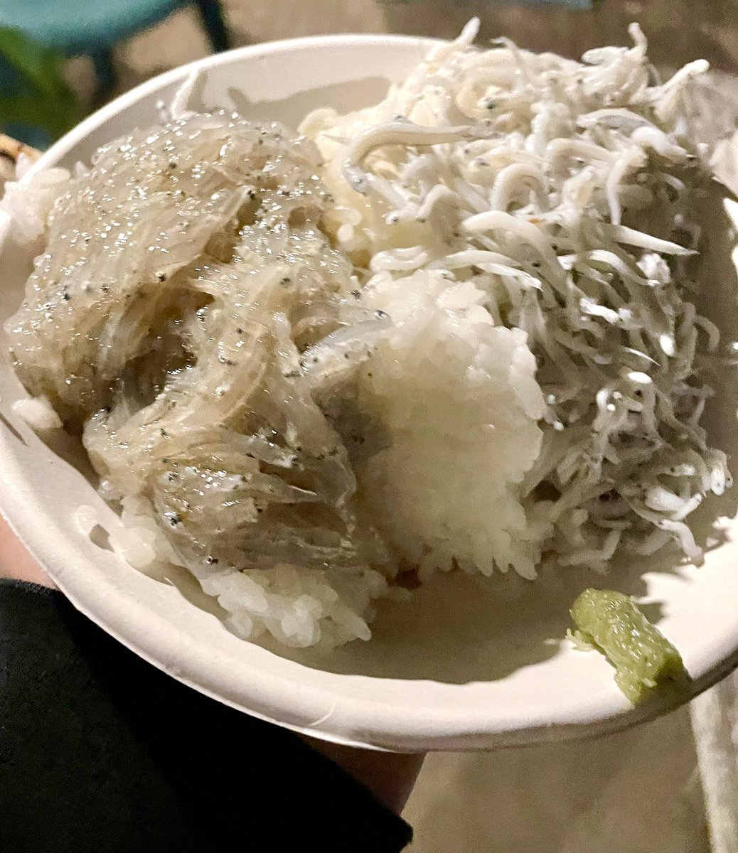 こんな旨いシラス初めて食ったかも✨