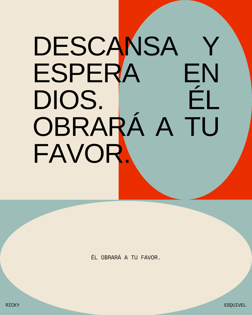 pastoricky's tweet photo. Él obrará a tu favor. https://t.co/Jmz6x21Zdq