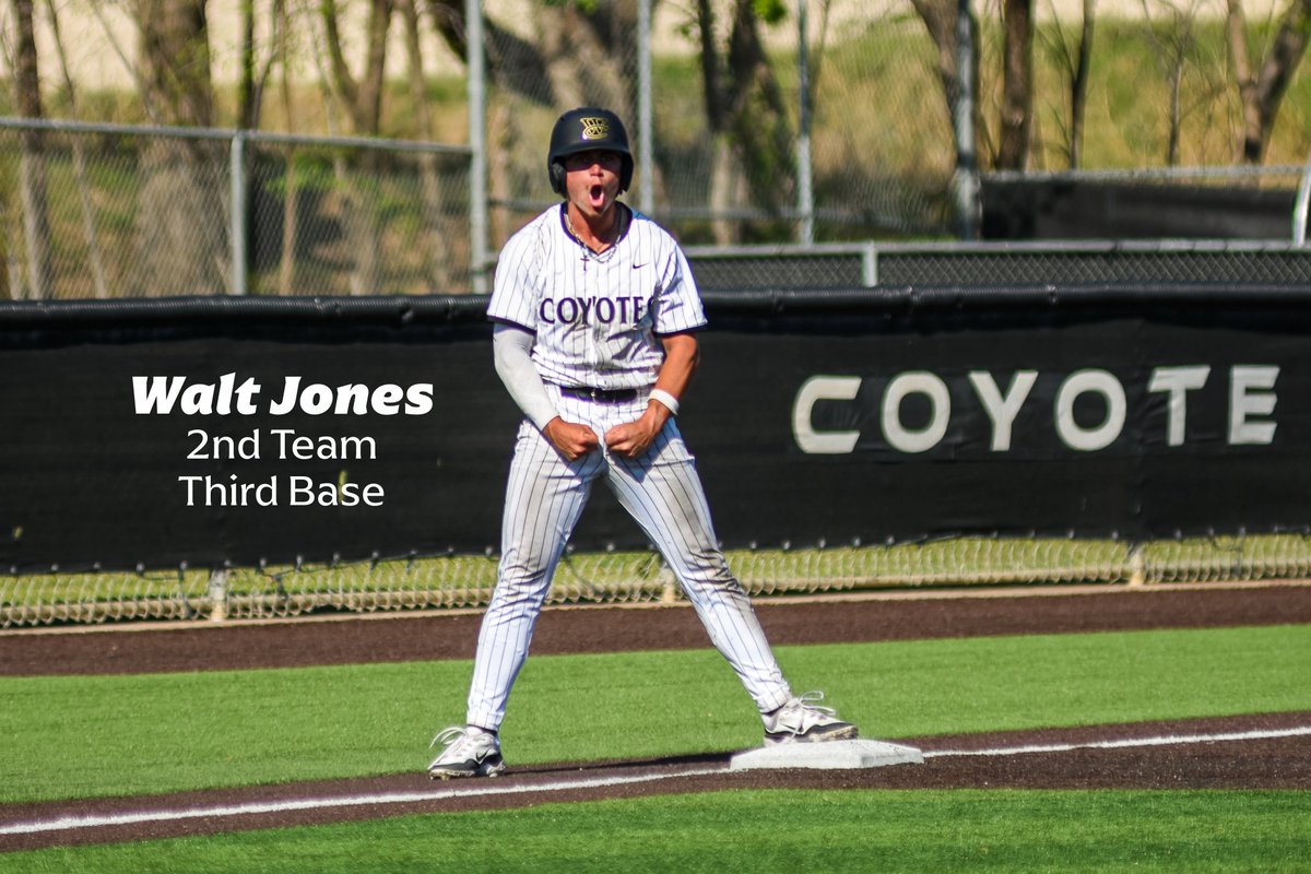 WCoyoteBaseball's tweet photo. Congrats to our two freshmen infielders on their 2nd Team All Conference Selections! #WelcomeToOurDen https://t.co/91FjHrwTUU