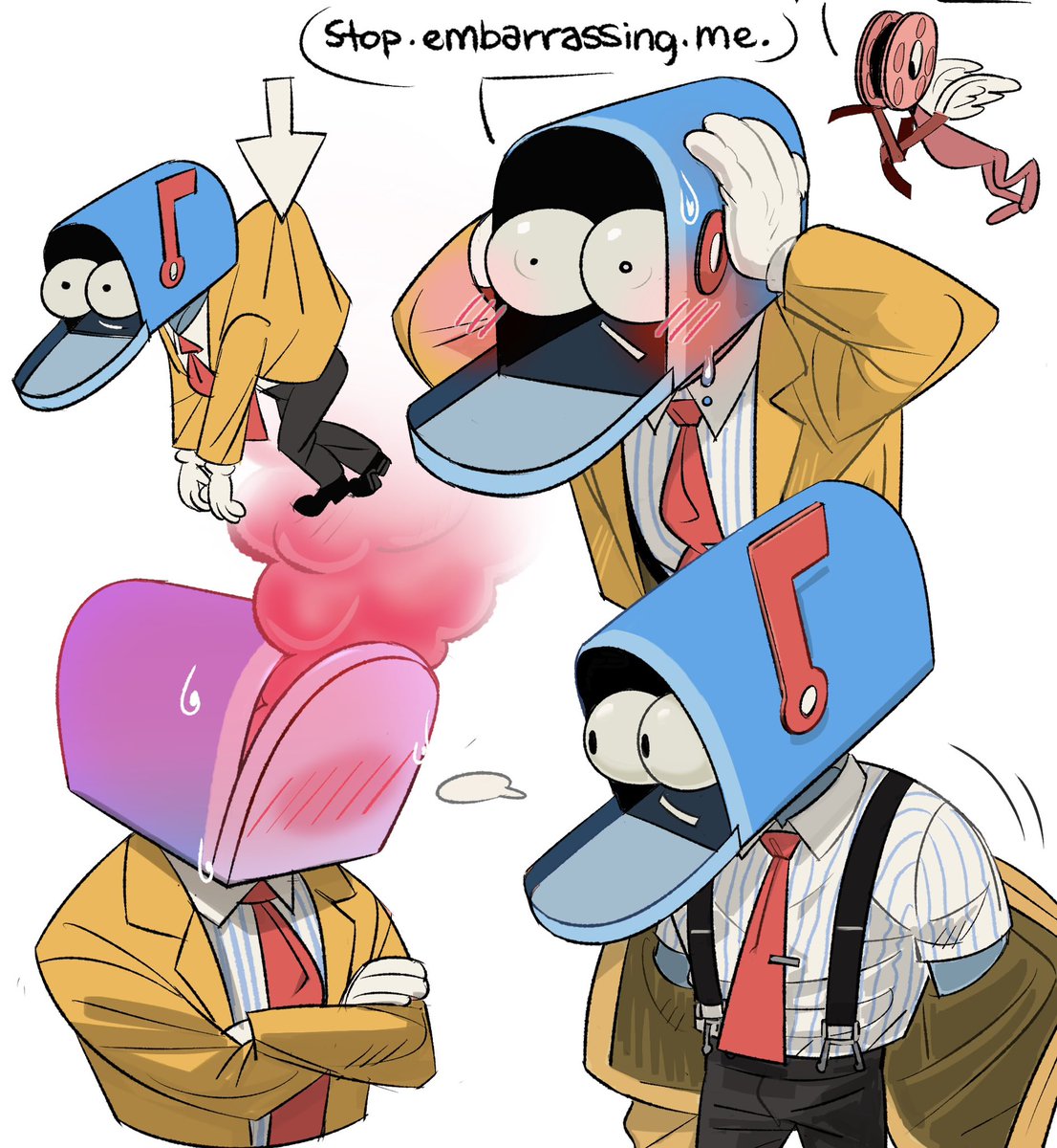 Let’s all procrastinate actual work and draw stupid stuff instead