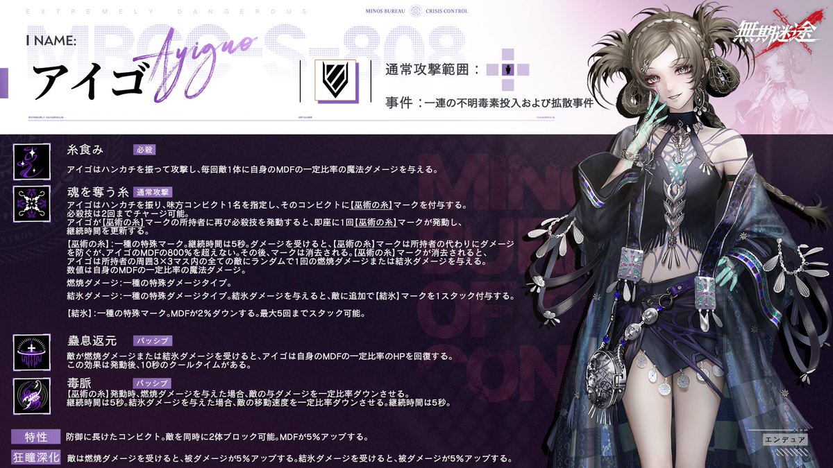 無期迷途 (むきめいと) -公式- tweet media
