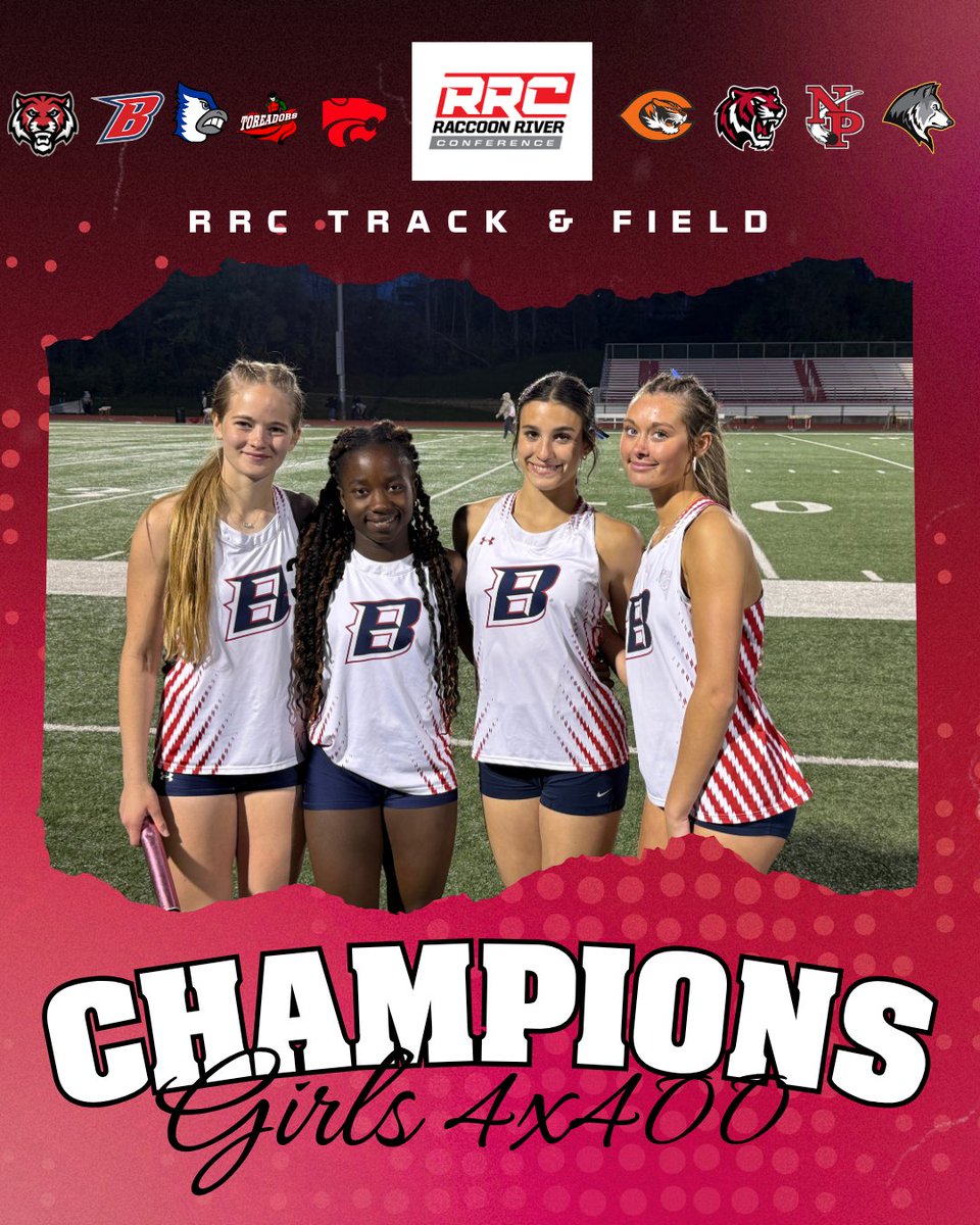 admactivities's tweet photo. Congratulations to Ballards Kaitlyn Dunn, Alea Kinzenbaw, Honor Jorgensen, and Brooklyn Shoen for being the girls 4x400 champions https://t.co/B8m80RXfmj