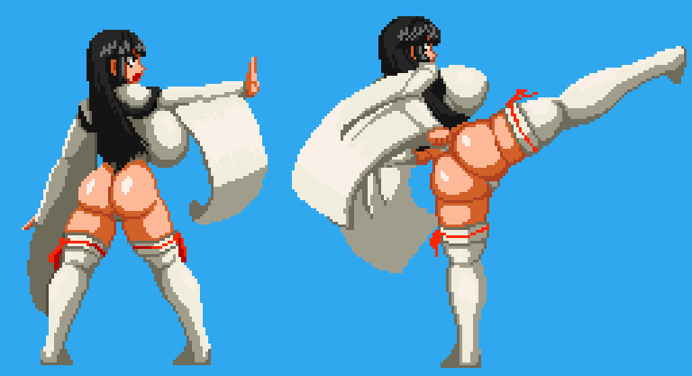 ドット絵講座とか流れて来て
ほんまXはって思ったw;
というか時代なんだろうか
そう言うのの
自分は
ドット絵のそういう
『いつもの見慣れたゲームのドット絵』
ってよりは
ドットで、表現したいもんがある
ってのが優先だから
あんまそういう型式は気にしないで
伸び伸びと描いてますw 