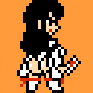ドット絵講座とか流れて来て
ほんまXはって思ったw;
というか時代なんだろうか
そう言うのの
自分は
ドット絵のそういう
『いつもの見慣れたゲームのドット絵』
ってよりは
ドットで、表現したいもんがある
ってのが優先だから
あんまそういう型式は気にしないで
伸び伸びと描いてますw 