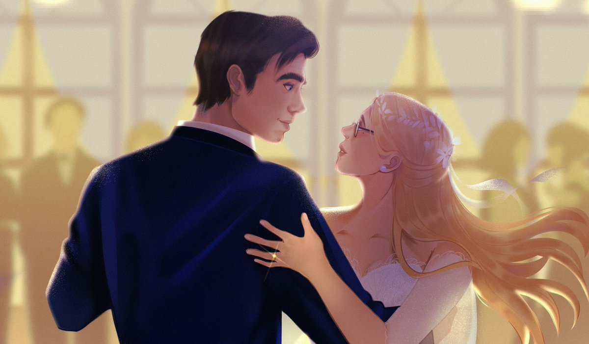 RosefinchZz's tweet photo. First dance (on the wedding day) 🌟 #kingdon #langdonmel https://t.co/ZvQ9oQ8SYs