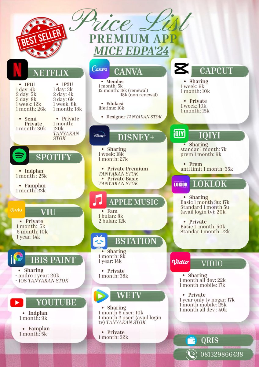 redbluejjeans's tweet photo. netflix sebulan cuma 18k omaygad murah banget😭😭 #zonauang
https://t.co/kmsPR3b941 https://t.co/o0gVseN1oc