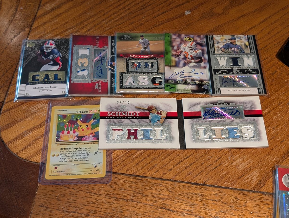 OTCards's tweet photo. Some random pickups today. The Birthday Pikachu is the OG version. https://t.co/zNpnaJLRcR