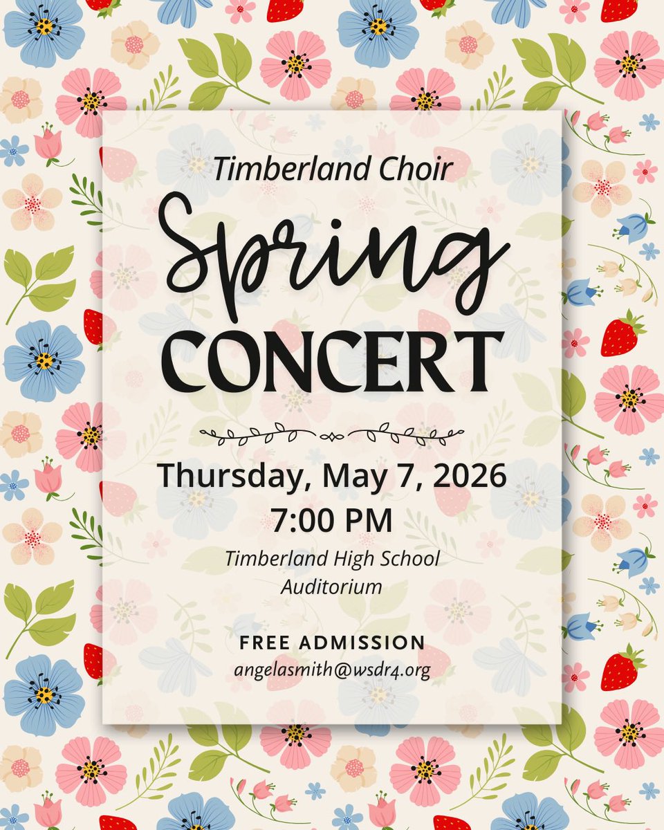 THSChoir's tweet photo. You don’t want to miss our last concert of the school year! The Spring Concert is TOMORROW, May 7th at 7:00 pm. We’ll see you there! https://t.co/Ndh0xN7Ore