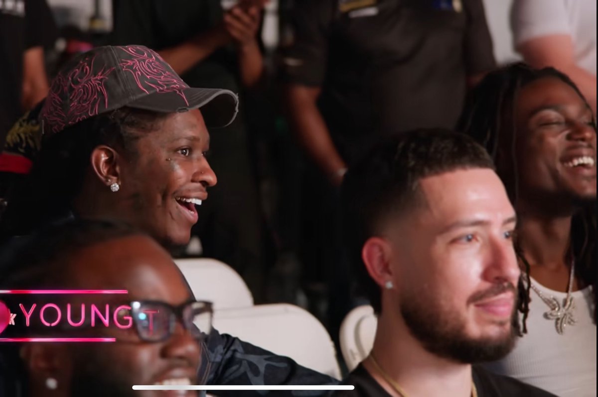 dazedwithin's tweet photo. Young Thug &amp; Tezzus spotted on Druski’s ‘Coulda Been Love’ https://t.co/56cbZMVq08