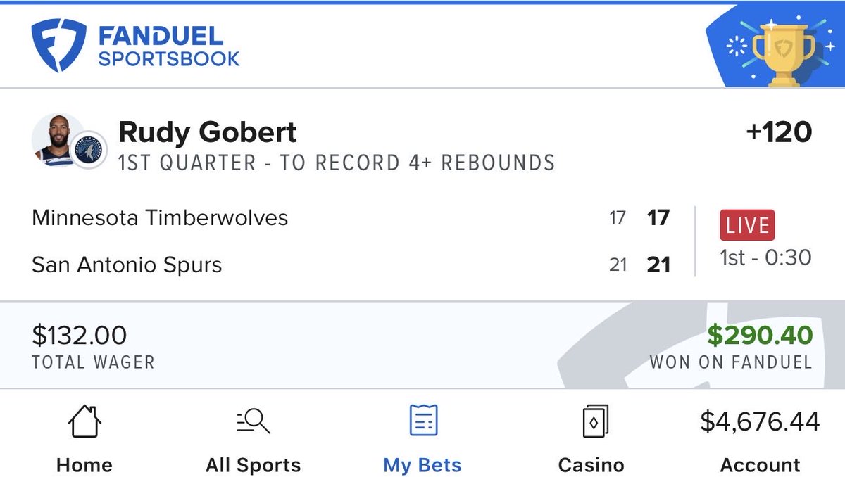 1Propgod's tweet photo. RUDY 6 BOARDS 1Q 🔥💵

+130✅💰

+290✅💰💰

+630✅💰💰💰 https://t.co/A5e4qURdSi