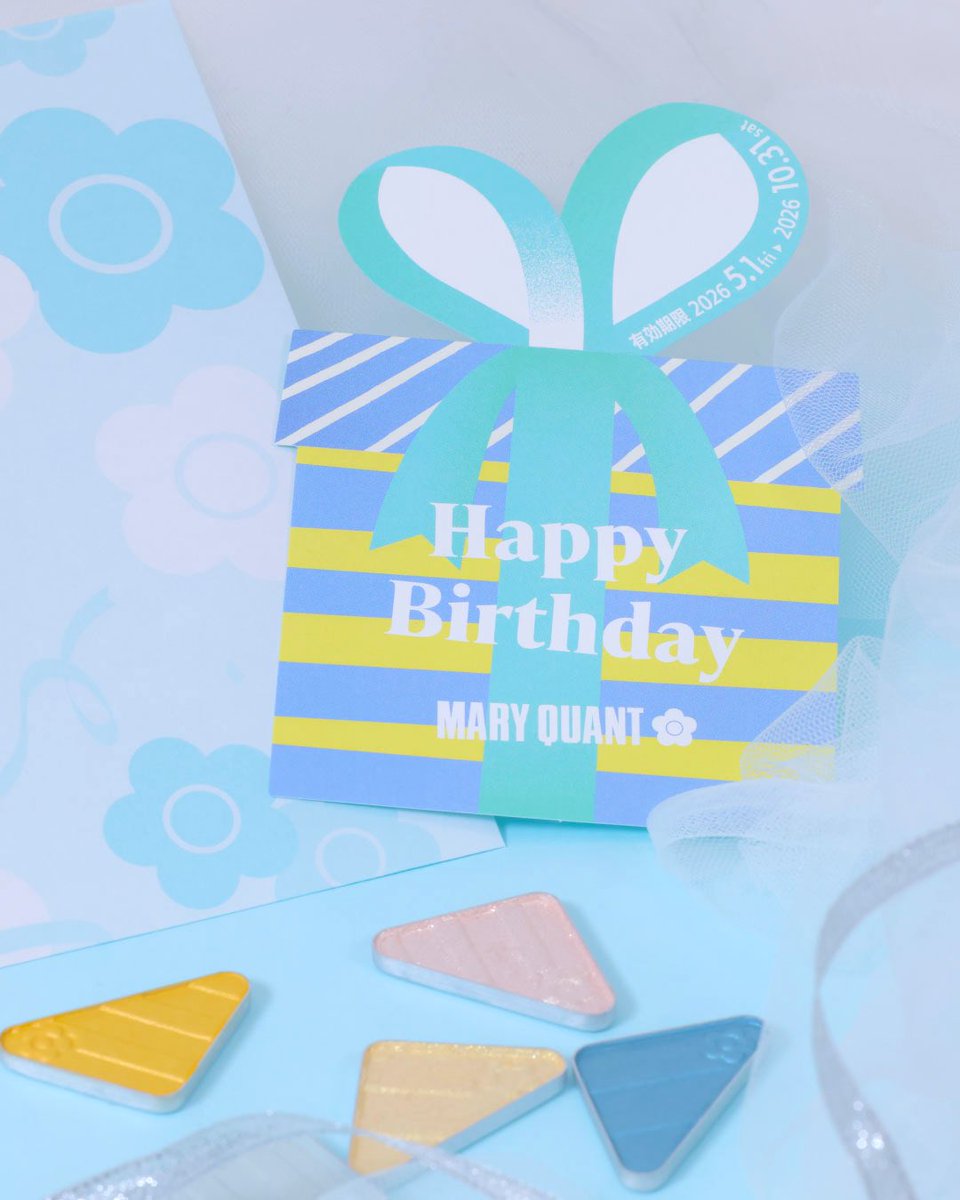 Yuyu　　　即決歓迎♬きっと爽やかな雨の日になる♬MARY QUANT♬ MARY QUANT official (@maryquantjp) / Posts / X