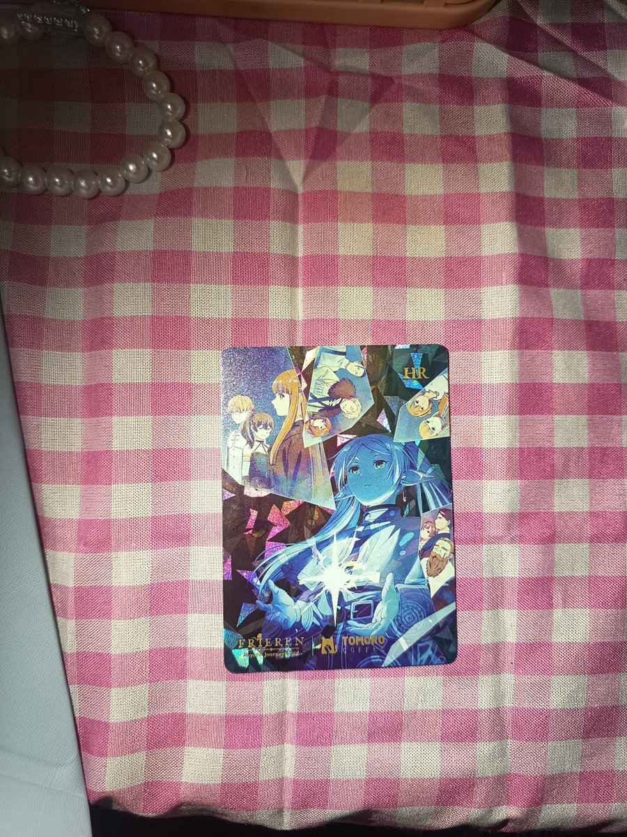 necamoon's tweet photo. WTS CARD FRIEREN × TOMORO!!

inii card nya aku juall yaa, karna bingung kasih harga fix nya berapaa kalian bisa reply / dm bisa kasih harga berapa hehe

#wts #zonauang (maaf pinjem ht) https://t.co/DEZvzEMHAR
