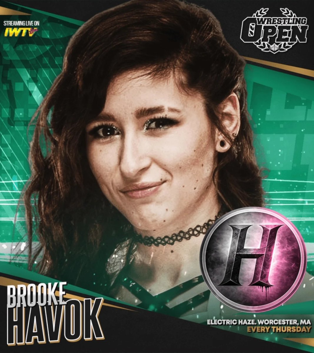 OfficiallyHH's tweet photo. Always an honor sponsoring one of the absolute hardest working talents in wrestling — @BrookeHavok. From the indies to international stages!!!! https://t.co/JmldaDRX2S