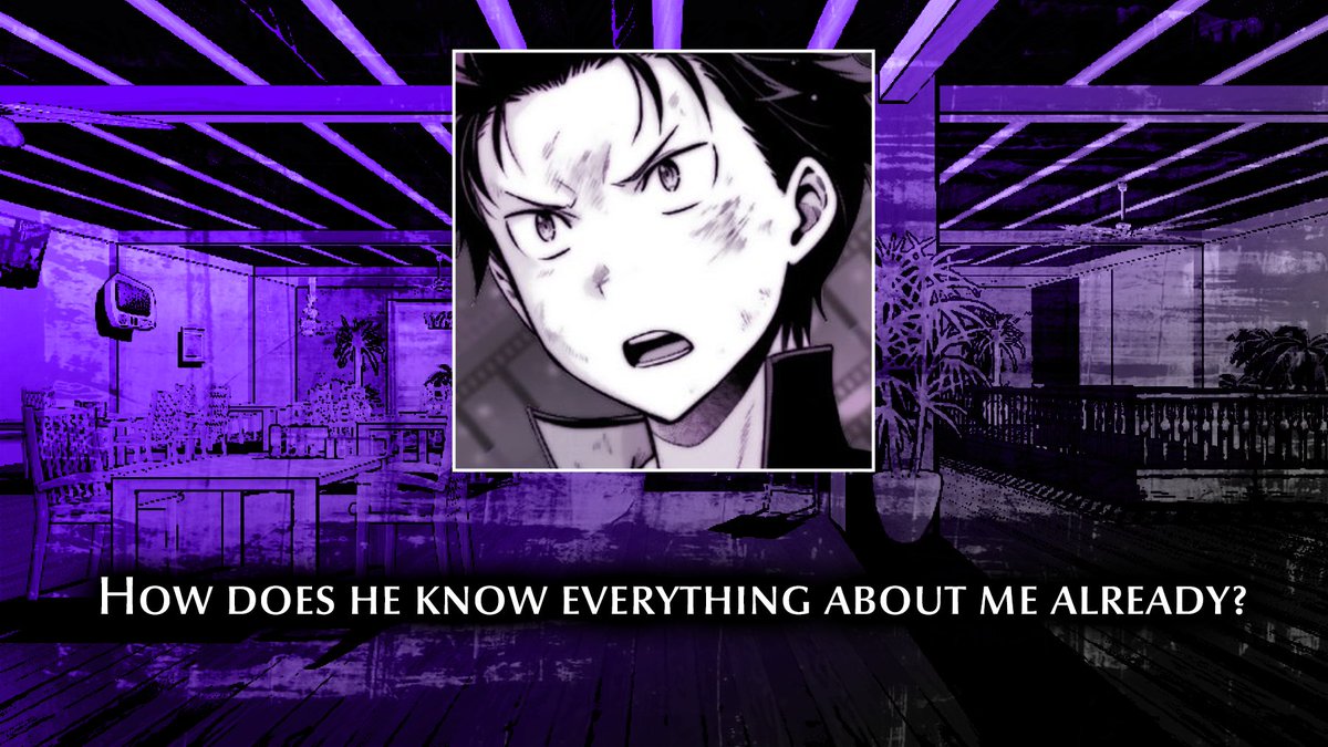 TheTrashOfHope's tweet photo. =@ReZeroReStart= 

He's a rather Mysterious one. He claims to "Know my tricks" and called me a "Serious problem."  but I've never met him... 

It's odd, Is my luck really that infamous https://t.co/E6L1gGrLK6