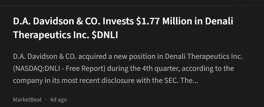 BullDonaldST's tweet photo. #DNLI $DNLI https://t.co/4X6SPR7WTH