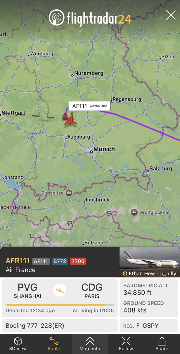 Flightradar24 tweet media