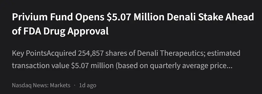 BullDonaldST's tweet photo. #DNLI $DNLI https://t.co/D66aTKqiEU