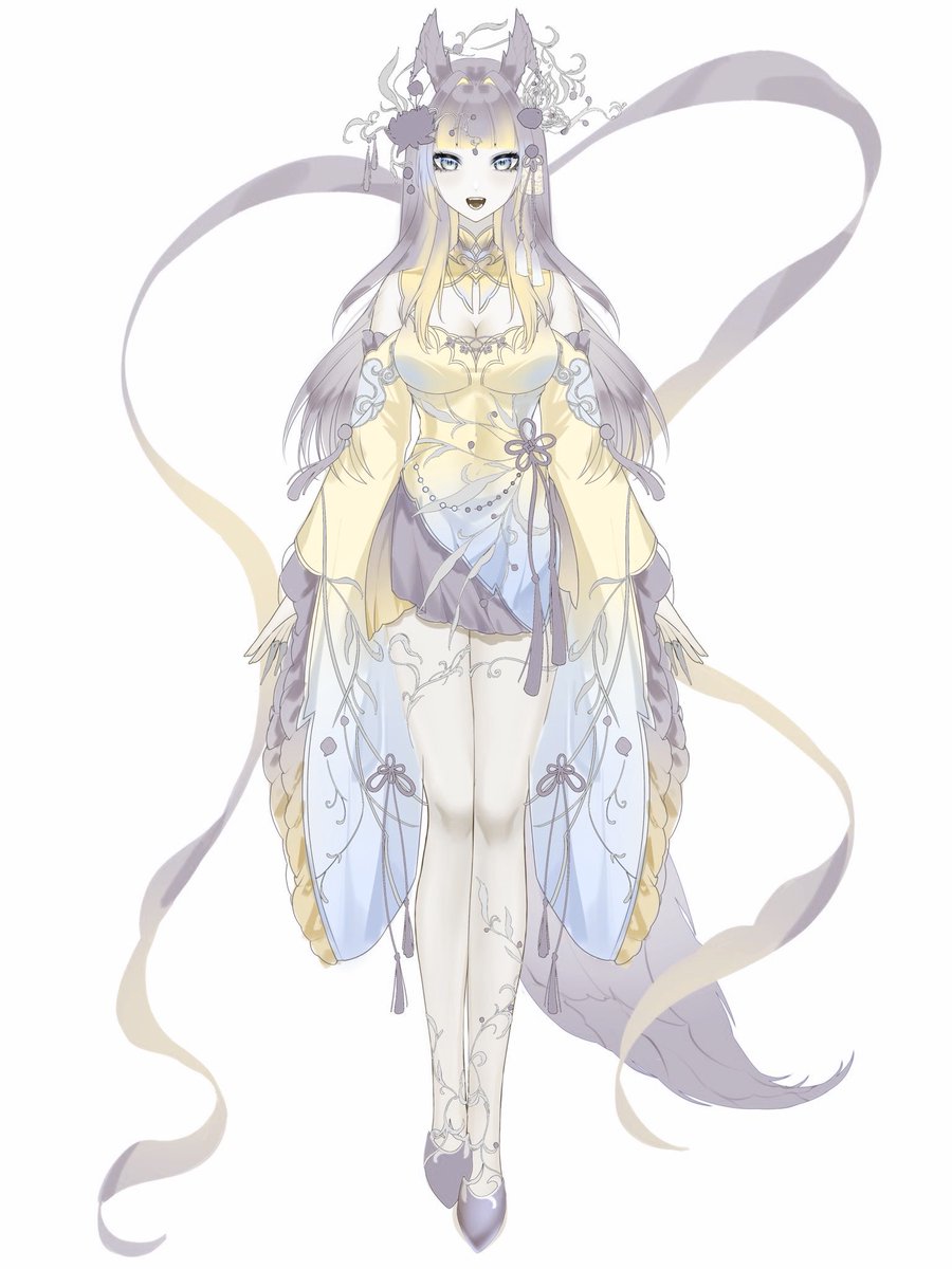 KitsuTamashiiVT's tweet photo. Is your vtuber colorblind friendly? 

Tama is tho she does look a bit different https://t.co/KO7r1ymP7p