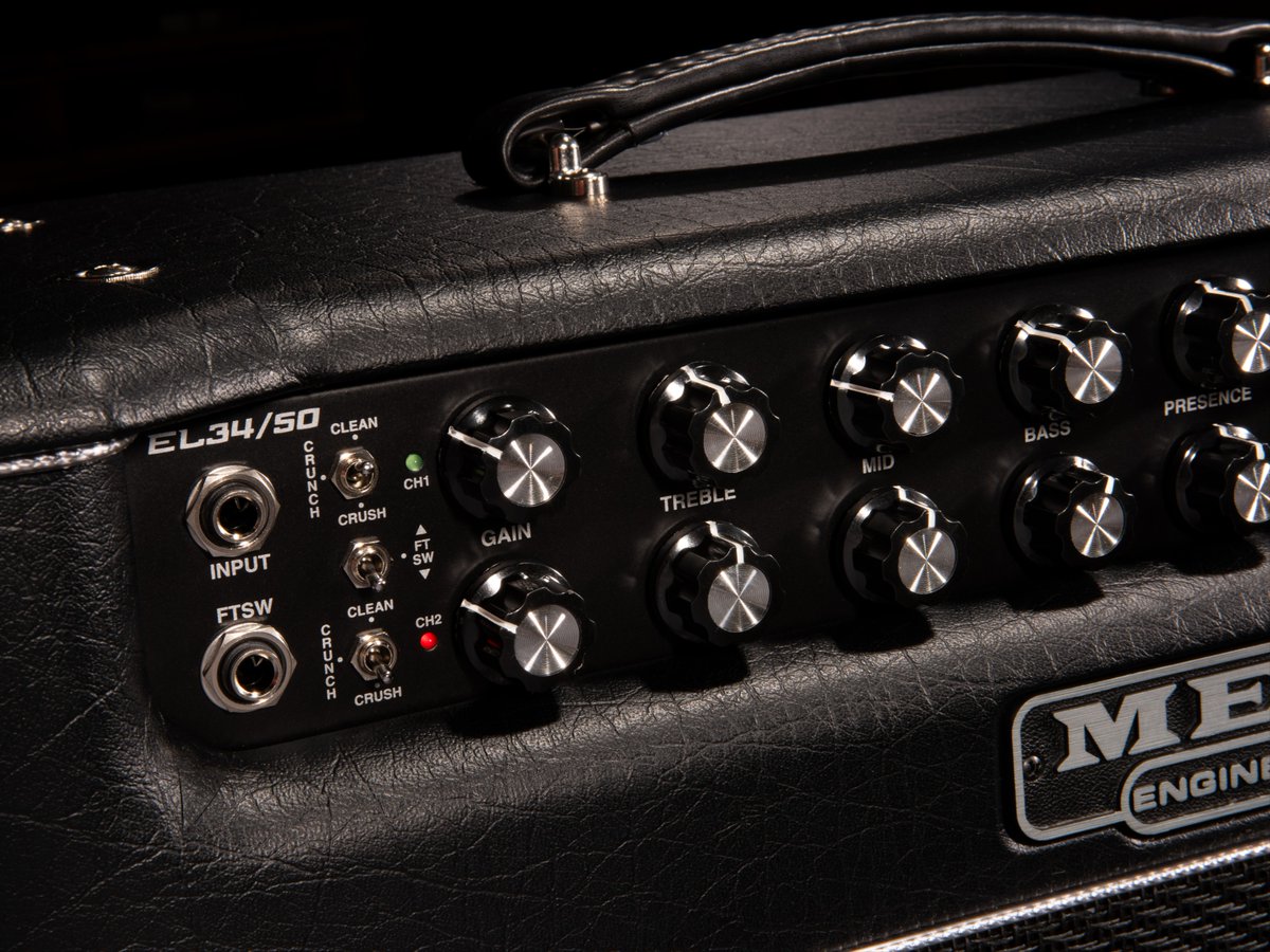 MesaBoogie's tweet photo. The Badlander takes the Rectifier foundation and reworks it with tighter low end, more aggressive midrange, and three gain modes per channel. Both channels are identical, which means you configure the amp around how you play - not how the amp plays.

https://t.co/iqJjJ4lu3E https://t.co/YjmeoTfFh3