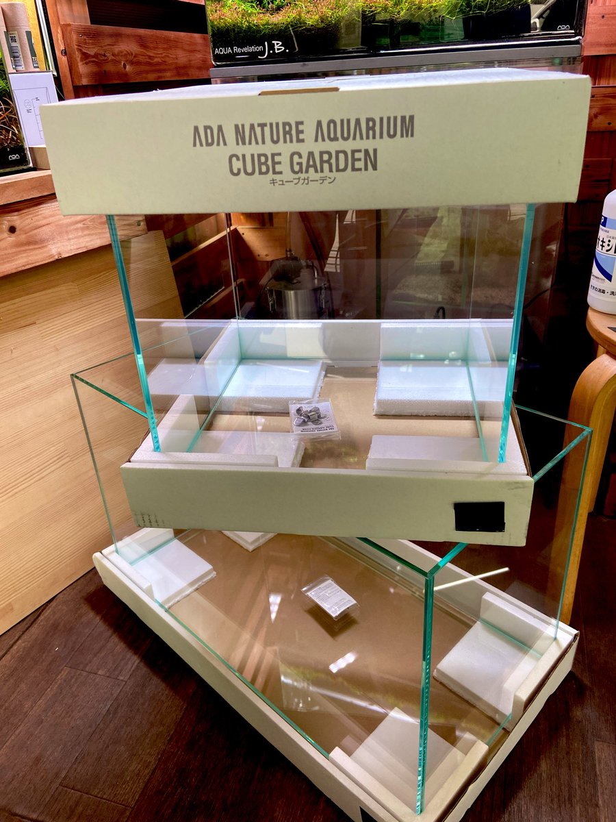 中古 水槽 ADA キューブガーデン 30×30×30cm 極美品 ¥4000 60×30×36cm