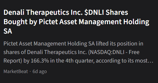 BullDonaldST's tweet photo. #DNLI $DNLI https://t.co/qysfLeUeG7