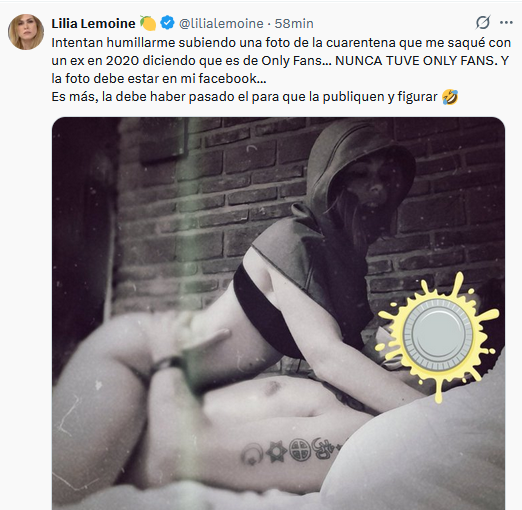 La Libertad Avanza esta totalmente terminada

Una diputada nacional sube una foto cogiendo y total normalidad?

Es un rejunte de colifas uno mas grande que el otro empezando por el presidente hasta el sequito de chupamedias

Si apoyas esto hoy, sos igual de delirante que ellos