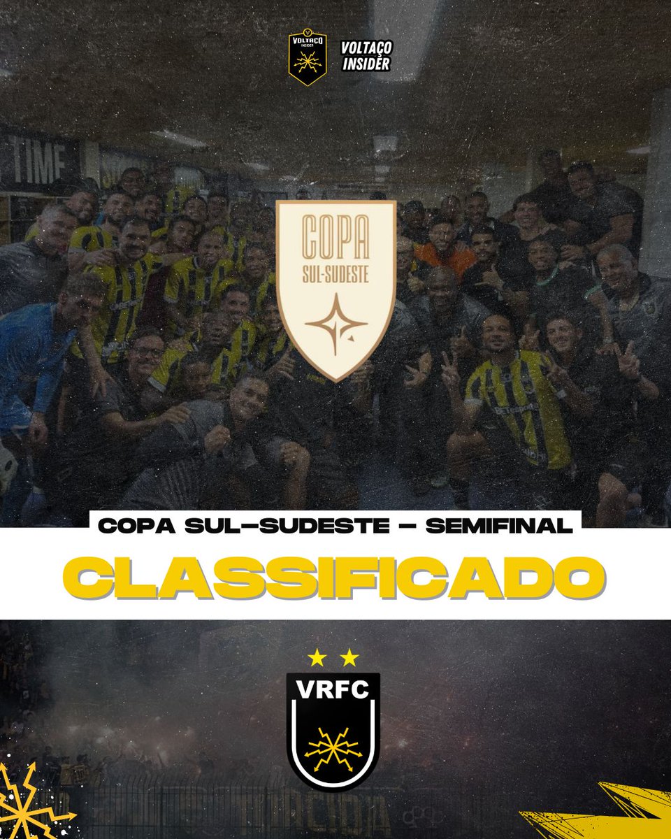 Apesar da derrota hoje diante do Novorizontino, o Voltaço está CLASSIFICADO para as semifinais da Copa Sul-Sudeste, onde enfrentará a equipe do Avaí.

20/05 - Em Casa
27/05 - Fora