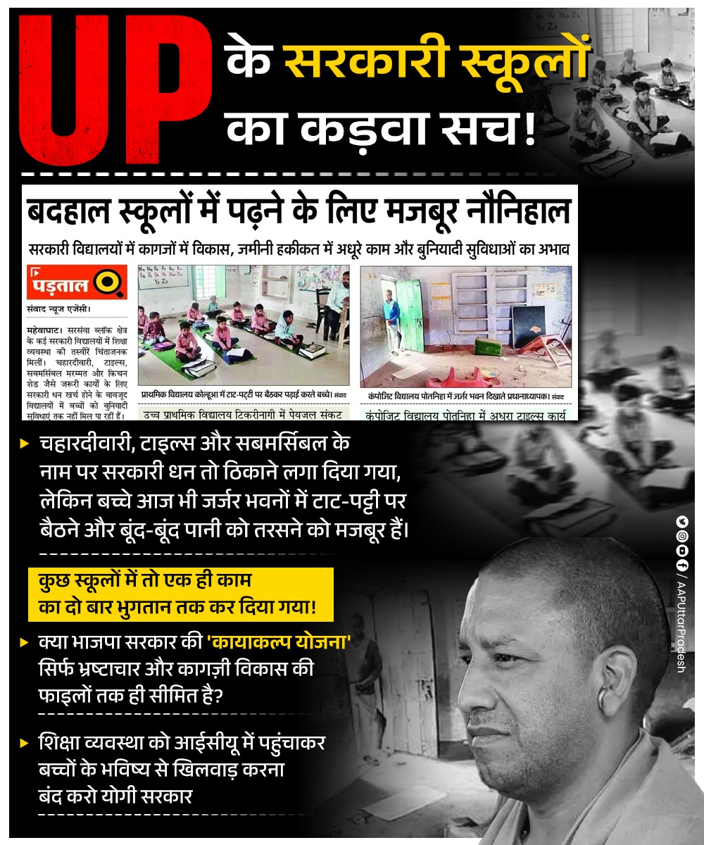 Aam Aadmi Party- Uttar Pradesh tweet media