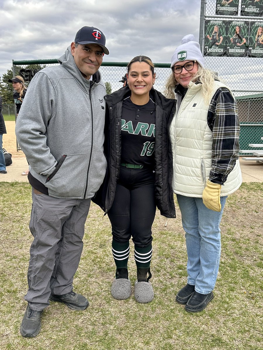 HittingCoachDan's tweet photo. The HR Streak Continues!!!! 7 games in a row! 12 Homers on the season! What a Senior Night. Thanks to Chloe M and Coach Tony for the very Kind words about Alayna. This has been a special season so far with much more to come! https://t.co/AI6xFojmEh