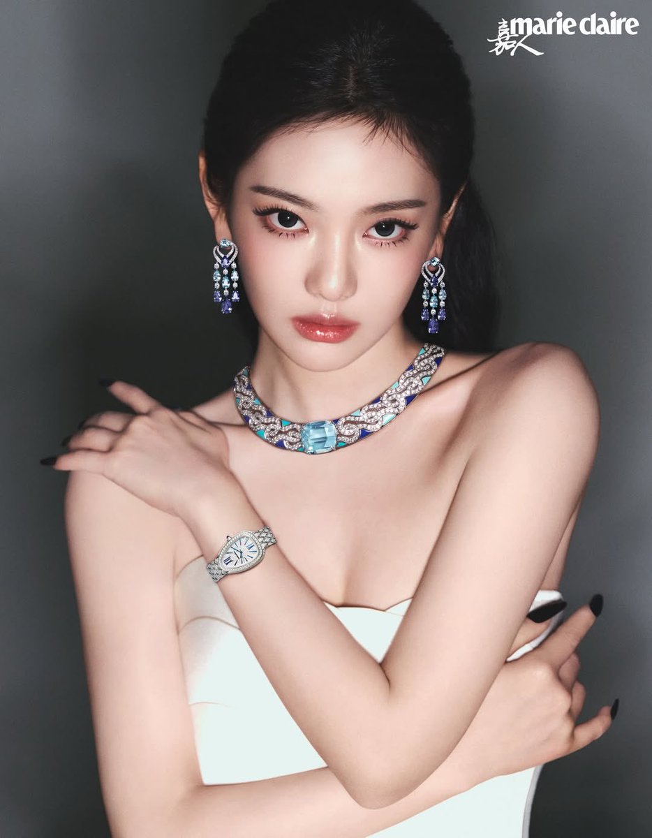 aespa's NINGNING x Gucci &amp; BVLGARI for Marie Claire China May 2026.