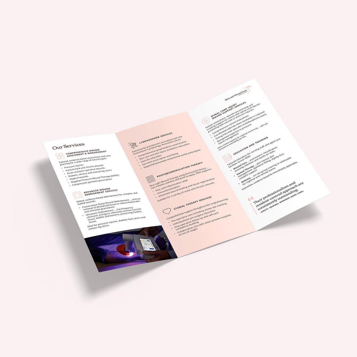 danielborg's tweet photo. Fast turnaround. Real-world execution.
Designed, printed &amp; delivered these DL brochures to a Sydney hotel in time for a healthcare sales roadshow.

Strategy → Design → Print → Logistics.

Opportunities don’t wait. Neither do we.
#GraphicDesign #HealthcareMarketing #PrintDesign https://t.co/OVvIo2bqC5