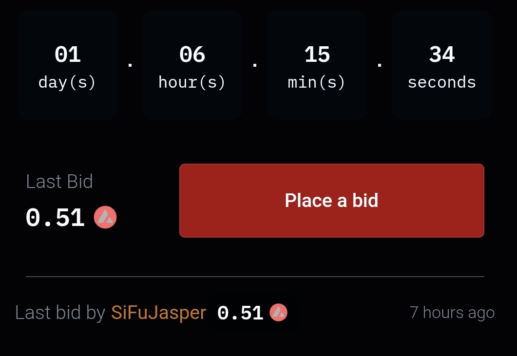 Rizky_selah's tweet photo. First bid by legend 🔺️ @SiFuJasper 
🤩🔥🔥
Thank you brother 🙏🙏
1 day 6 hour left
Lets join guys
Link
https://t.co/0fnlIqOO9u https://t.co/qUWoLUZB4u