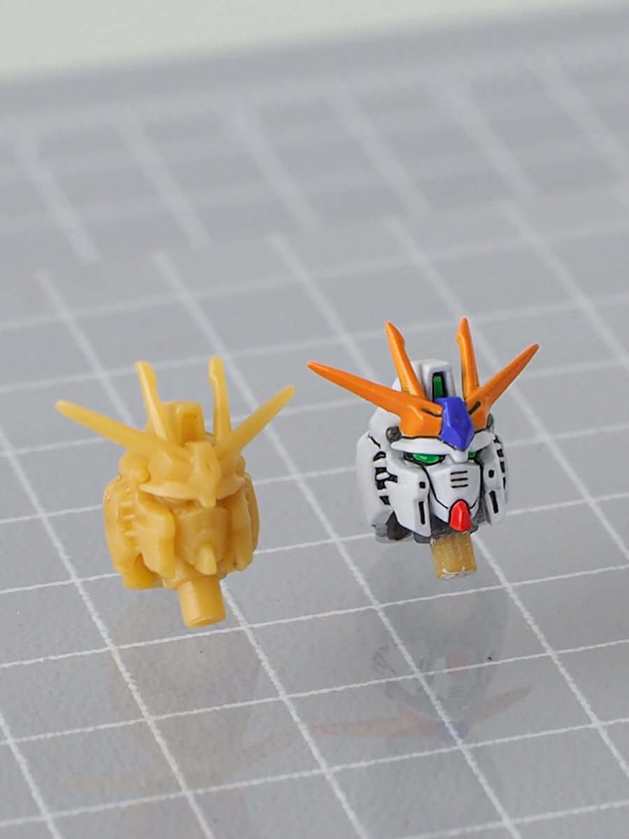 νガンダム顔 before☞after
#ガンダムアーティファクト