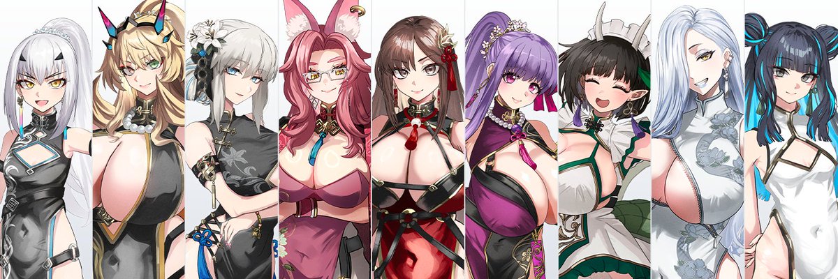 #新しいヘッダー

FGOチャイナドレス霊衣シリーズ 