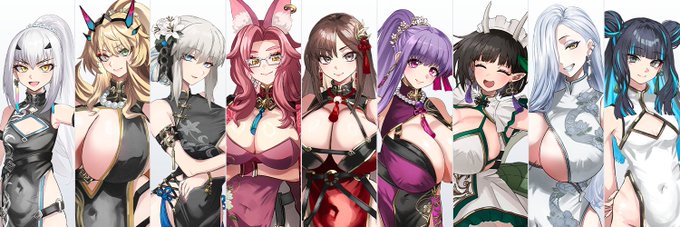 #新しいヘッダー FGOチャイナドレス霊衣シリーズ