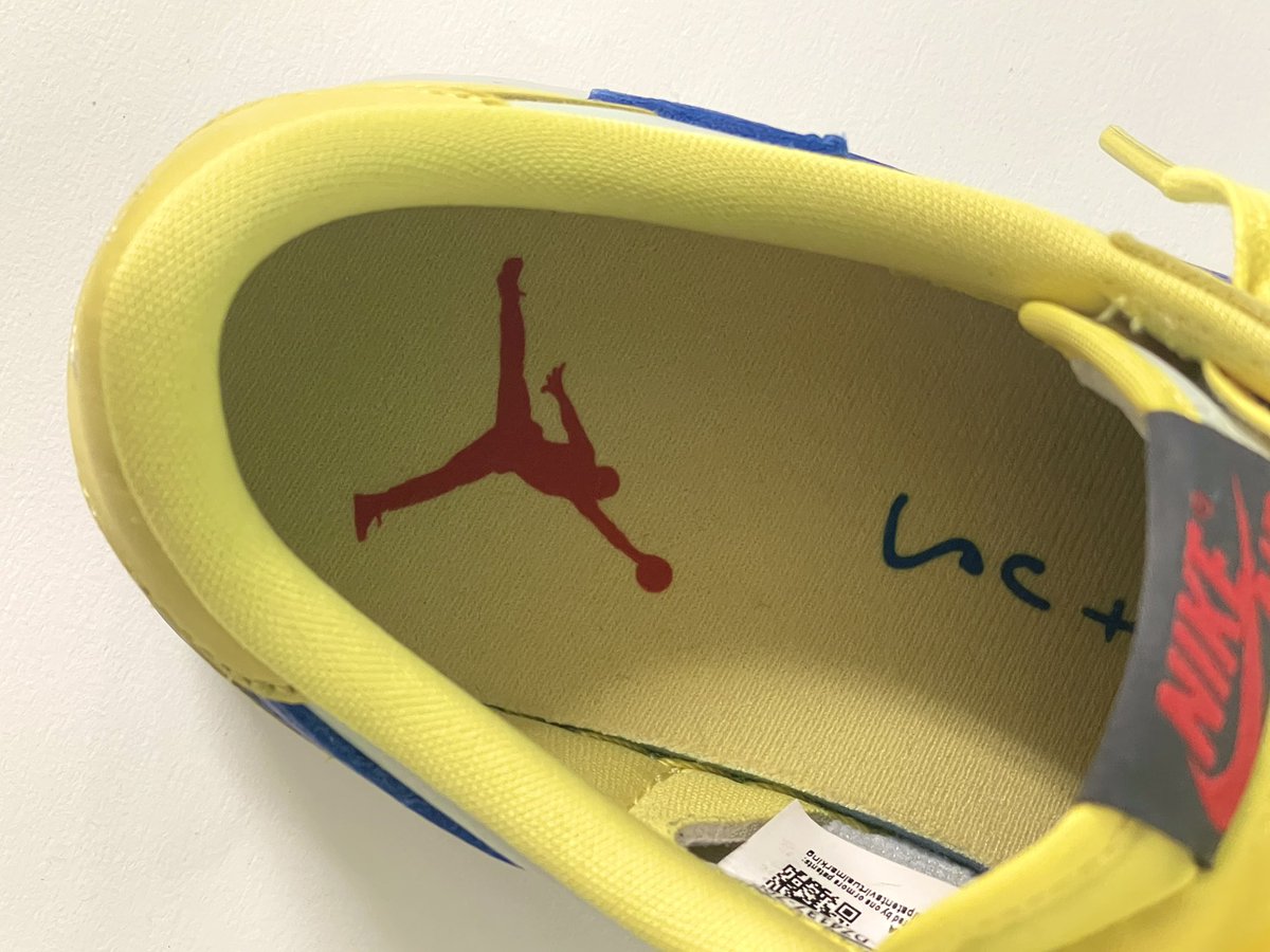 BACKINSTOCK2023's tweet photo. Travis Scott × Nike Women's Air Jordan 1 Retro Low OG "Canary"
27.0cm
中古（一度のみ足を入れました（歩いていません）。包装紙（白）に破れがあります。）
51,999円（送料着払い）
銀行振込
※コメント欄に他の写真あります
※ご購入はDMください

#売ります https://t.co/B6rNHB9Ng9