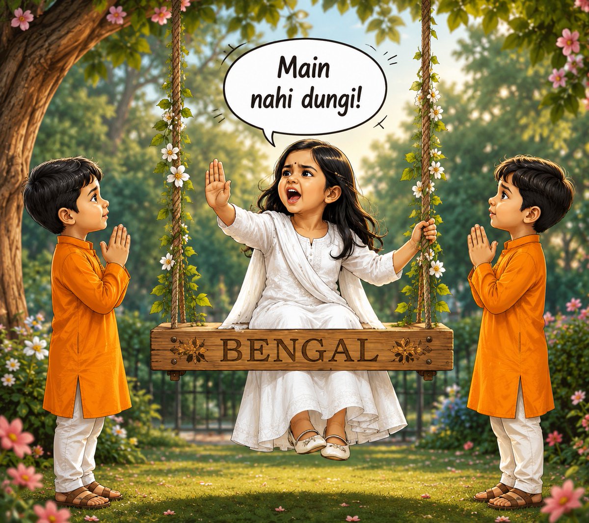 Ashi1907's tweet photo. CMs refusal to resign is just a time gaining tactics where she may settle all the files and records of the loots, murders, rapes, trafficking done till date by the TMC Team.
🙏 Please Check @BJPBengal @BJP4Delhi @AmitShah @Republic_Bharat
#WestBengalElections #trending #breaking https://t.co/Nxpj1LDqMa