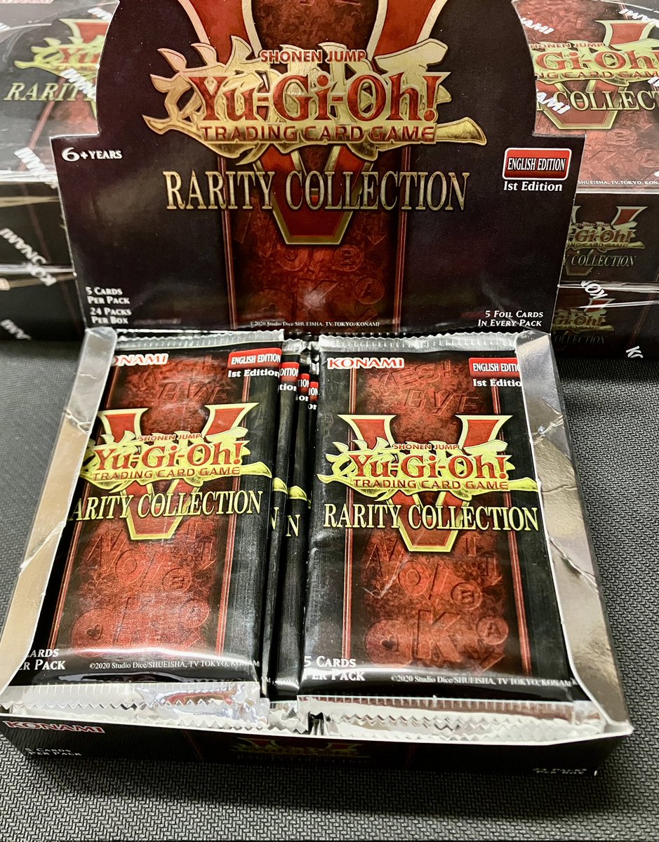 遊戯王「RARITY COLLECTION」北米版入荷‼️ V 💥1パック960円💥 開封も