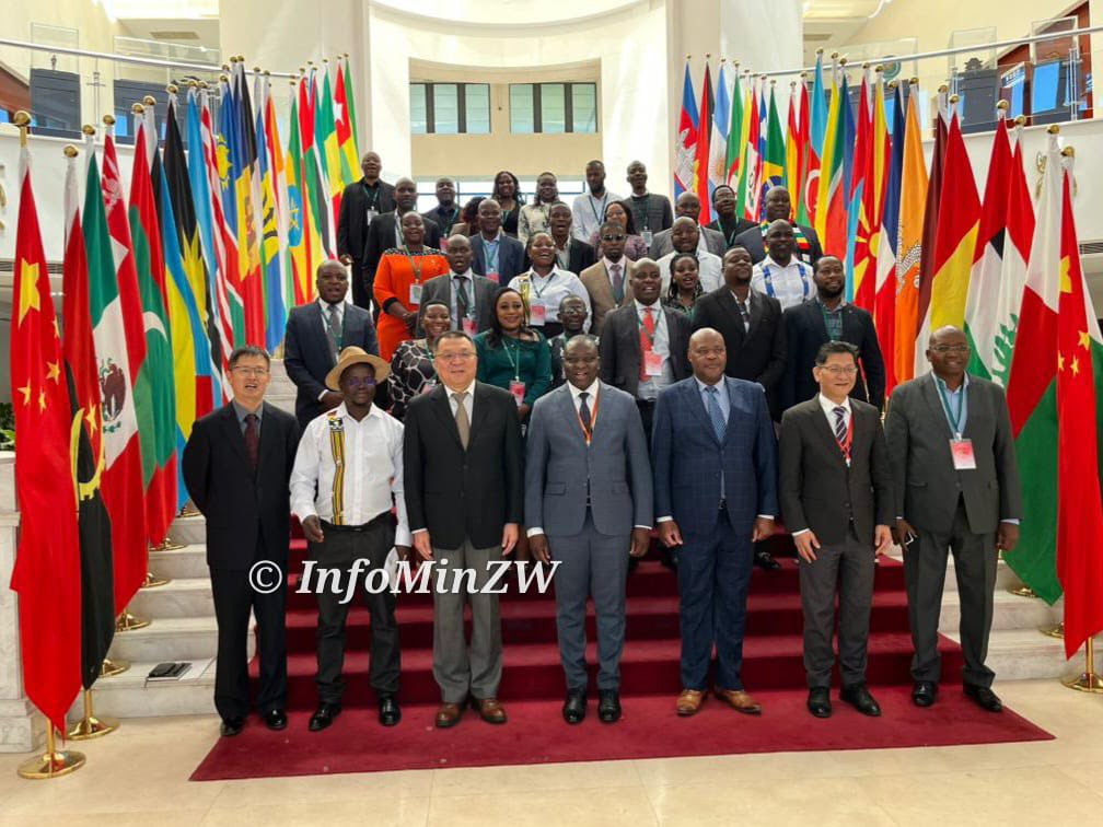 Minister <a href="/HonZhemuSoda/">Hon. Zhemu Soda (MP)</a> is leading a delegation of Zimbabwean media professionals at a seminar organised by the Academy for International Business Officials in China.The Seminar is intended to strengthen Zimbabwe's media capacity and deepen collaboration with China.
#AIBO