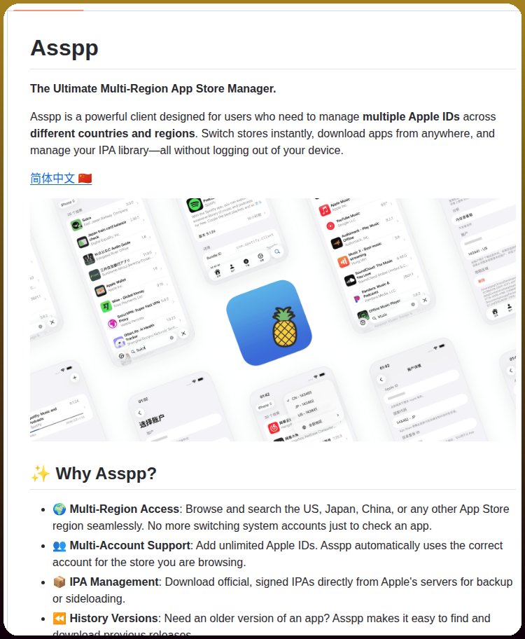 tom_doerr's tweet photo. Multi-region App Store manager for multiple Apple IDs

https://t.co/DzXU7xfuQF https://t.co/RdzpYwZxU2