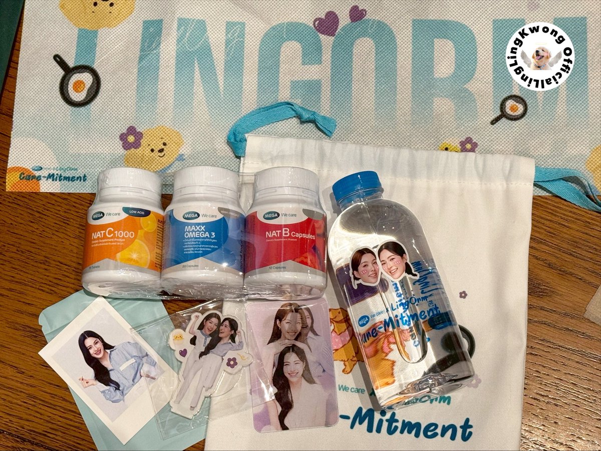 ของแจกผู้โชคดี 50 คน น่ารักมากเลยคับ แบรนด์แจกของเยอะสุด ๆ เลย 🥺

#MegaWeCareLingOrm 
#Linglingkwong #หลิงหลิงคอง
<a href="/linglingsirilak/">linglingsirilak</a>