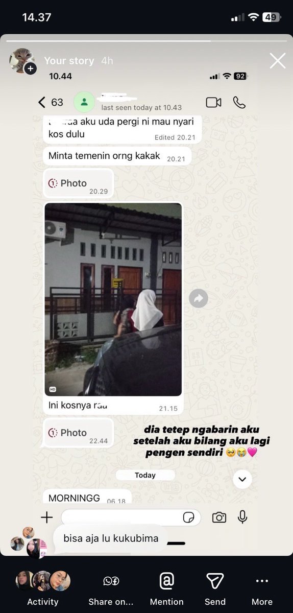 iseralyn's tweet photo. seakan akan gue suka gantungin anak orang 😊 LUCU BGT KOMEN KOMEN ANAK ADM 😭 https://t.co/x8y4hq3kex