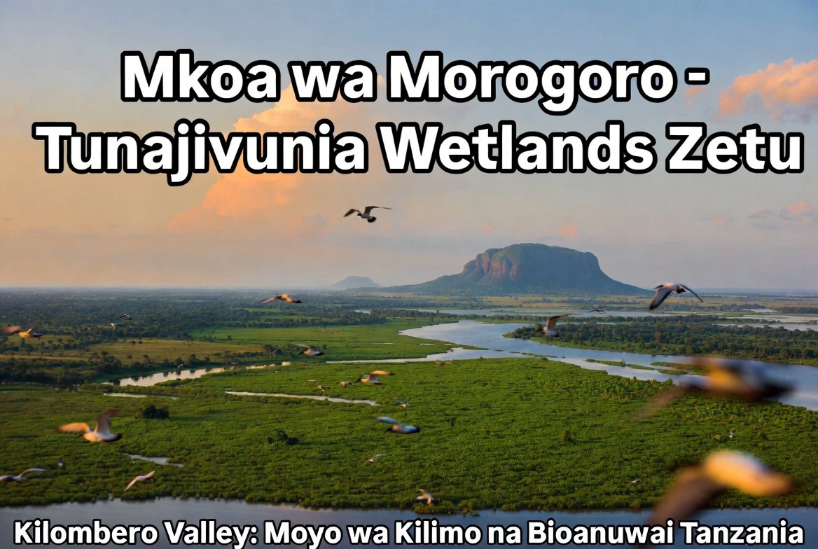greenfuturetz's tweet photo. Kilombero Valley, moyo wa kilimo na bioanuwai wa Tanzania. Mito, mashamba ya kijani kibichi, ndege wanaopepea na Milima ya Uluguru ikisimama kwa hekima.
Mahali penye uzuri wa kipekee, utajiri wa asili na maisha mengi. Ni chanzo cha kilimo, utalii na amani ya roho. @WetlandOrg https://t.co/VpEeh1Mdeo