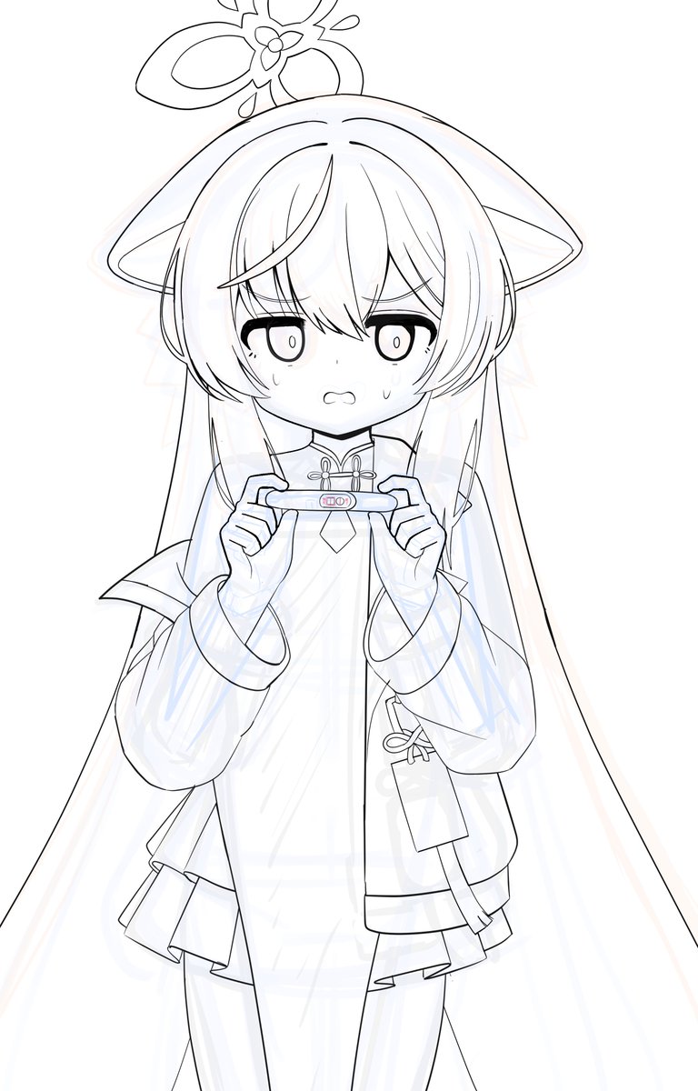 出来ちゃった絵のwip