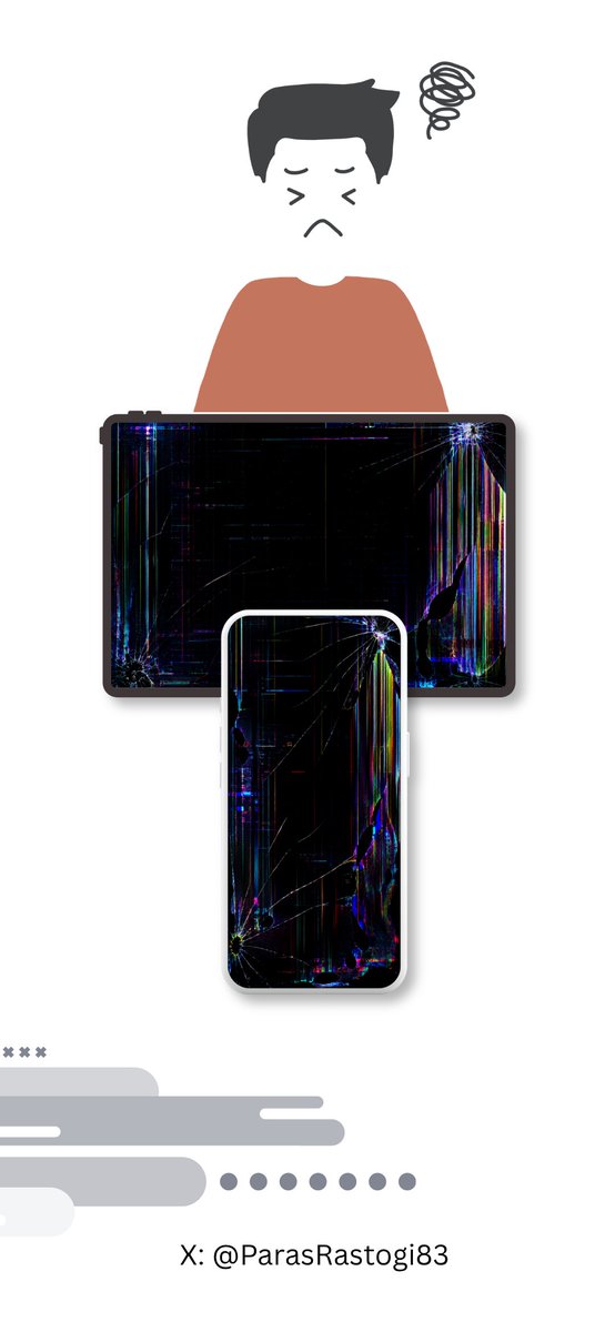 ParasRastogi83's tweet photo. New Wallpaper Drop (Phone & Tablet Sizes)
The OLED Panic
#wallpaper #dailywallpaper #brokenscreen https://t.co/SsymmTlVx8