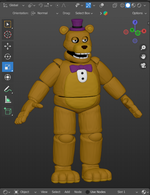 FazAnimation83's tweet photo. I gave this a weird fabric effect idk what do you think? https://t.co/FSF0EPzSAz