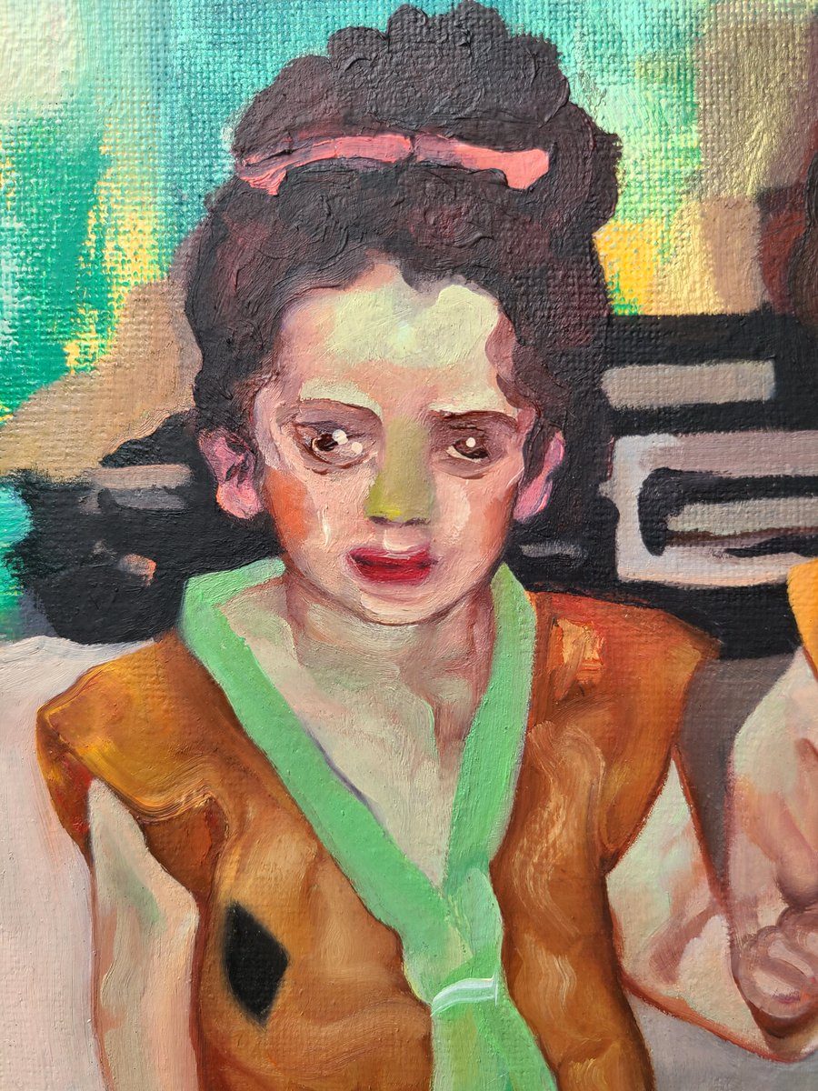 bieeerswttt's tweet photo. piedras picapiedras #oilpainting #foundphoto https://t.co/U7tlA6I1MJ
